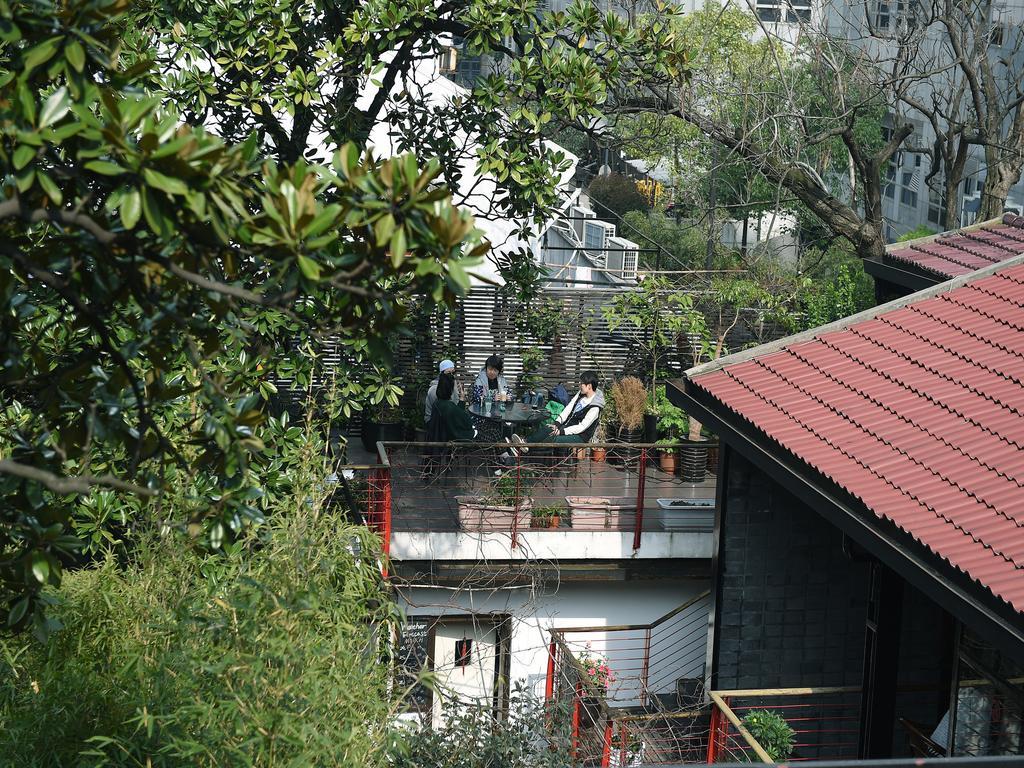 Mingtown Etour Youth Hostel Shanghai Exterior foto